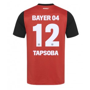 Bayer Leverkusen Edmond Tapsoba #12 Hemmatröja 2024-25 Kortärmad